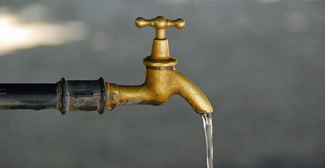 Proben für den Wassertest Brunnenwasser